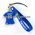 3d mascot mobile phone straps for promotion